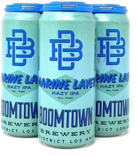 Boomtown Marine Layer Hazy IPA Cans