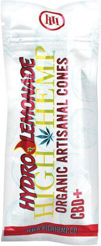 High Hemp Hydro Lemonade Organic Artisanal Cones