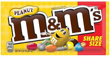 M & M Sharing Size Peanut