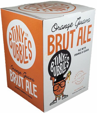 Tiny Bubbles The Original Brut Ale With Orange & Guava