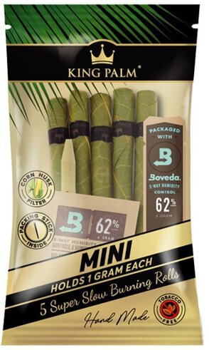 King Palm King Palm Hand Rolled Leaf Mini Rolls