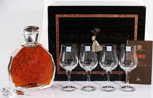Hine Grande Champagne Cognac Talent De Thomas Hine W 4 Glasses