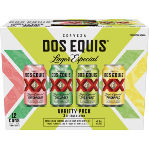 Dos Equis Lager Variety 12pk Can - Peco's Liquor Store, Wilmington, DE