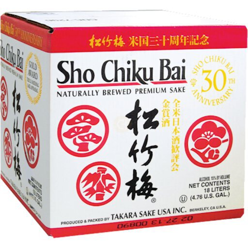 Sho Chiku Bai Sake 18l Box 5L - Mid Island Wines Hicksville NY