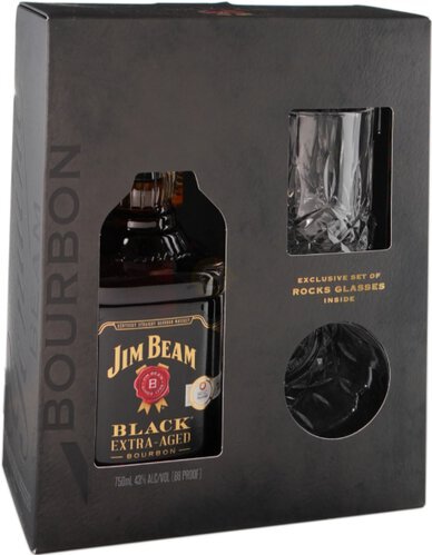 Jim Beam Black 86 Proof 8yr With Flask - Super Saver, Somerville