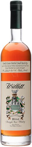 Willett 4 Year Old Kentucky Straight Rye Whiskey