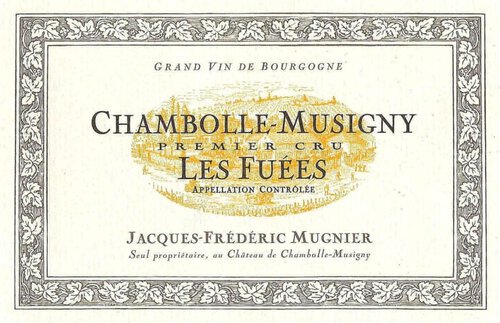 Domaine Jacques Frederic Mugnier Chambolle Musigny 1er Cru Les Fuees