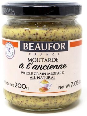 WHOLE GRAIN MUSTARD- BEAUFOR
