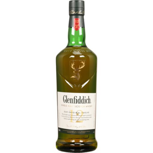 Glenfiddich 12 Year Old Single Malt Scotch Whisky 1L - Nyc Wine