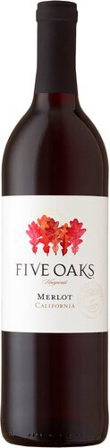Wine Dome Five Oaks Merlot
