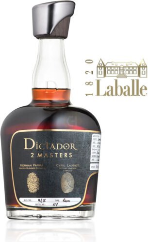 DICTADOR AGED RUM 2 MASTERS LABALLE ARMAGNAC 750ml.