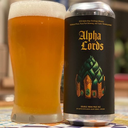 Track Seven Alpha Lords Double IPA 4pk. 16oz.