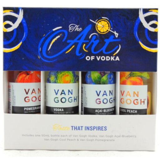 Van Gogh Miniature Vodka Collection 50ML - Lobana's WH Frank Wine
