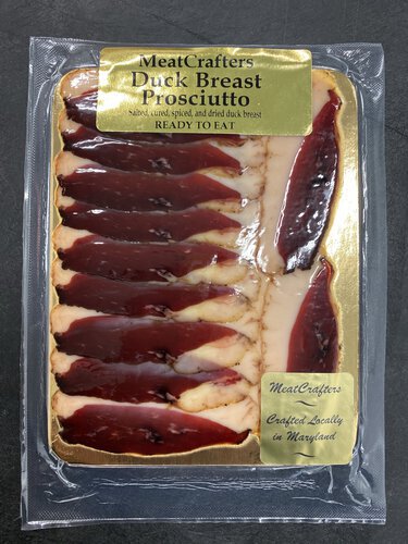 MEAT CRAFTERS DUCK BREAST PROSCUITTO   1 OZ