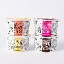 Tipsy Scoop Chocolate Whiskey Salted Carmel single serve cup