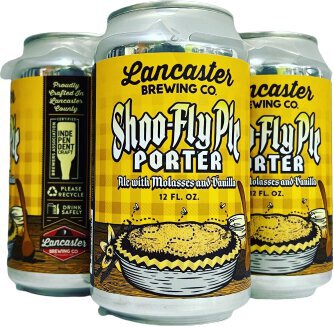 Lancaster Shoo-Fly Pie Porter 12oz Cans
