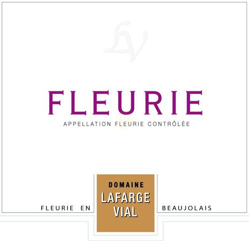 Domaine Lafarge Vial Fleurie Beaujolais France