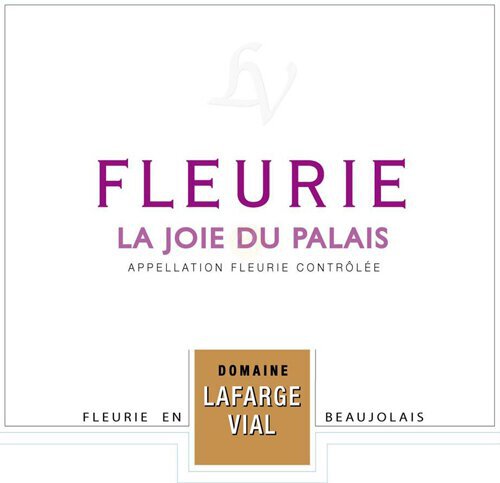 Domaine Lafarge Vial Fleurie Joie Du Palais
