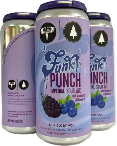 Greater Good Funk Punch Imperial Soul Ale 16oz Cans