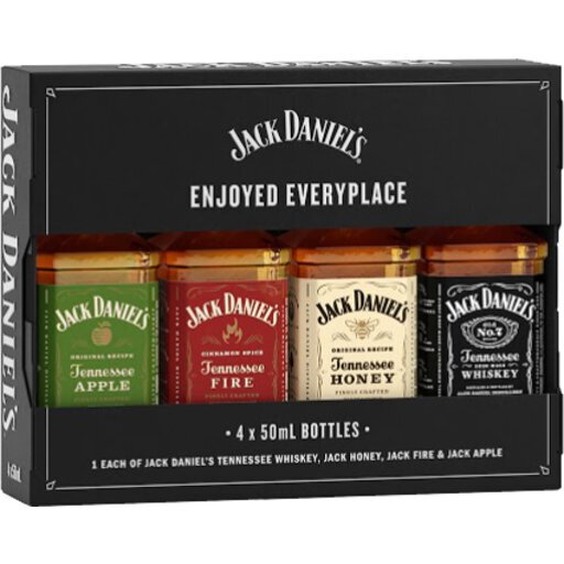 Jack Daniel's Flavors Variety Set 50ML J&J Spirit Shop Wine