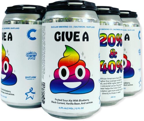 Duclaw Give A Crap Sour Ale 12oz Cans