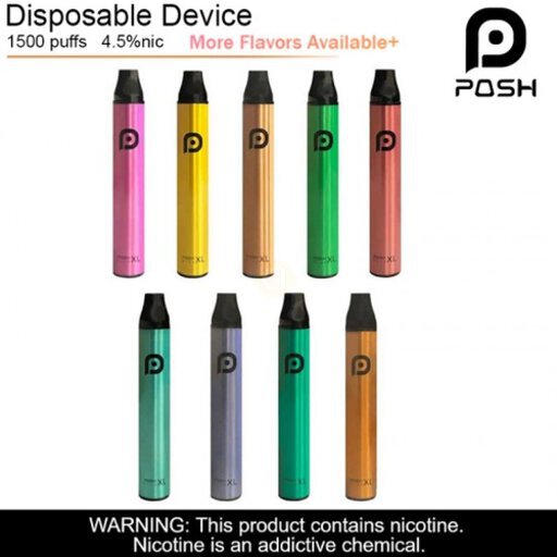 posh plus vape flavors Posh Plus XL 5ml Disposable Vape