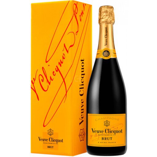 Veuve Clicquot 2本 Veuve Clicquot Brut Yellow Label Champagne Pack of 2