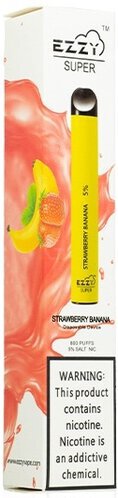 Ezzy Super Disposable Vape Pen Strawberry Banana