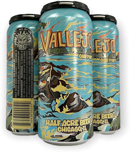 Half Acre Vallejo IPA 16oz Cans