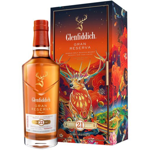 Glenfiddich 21 Year Single Malt Scotch Whisky 2022 Chinese New