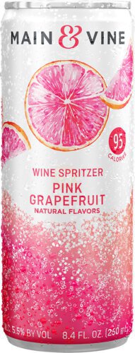 Beringer Main & Vine Wine Spritzer Pink Grapefruit