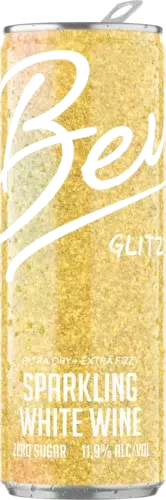 Bev Glitz Sparkling White Wine