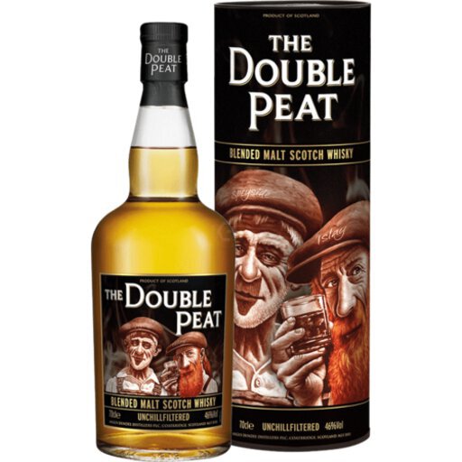 The Double Peat Blended Peated Malt Scotch Whisky - Bansum Wine