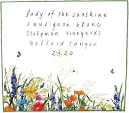 Lady of the Sunshine 'Stolpman Vineyard' Sauvignon Blanc, Ballard Canyon 2021