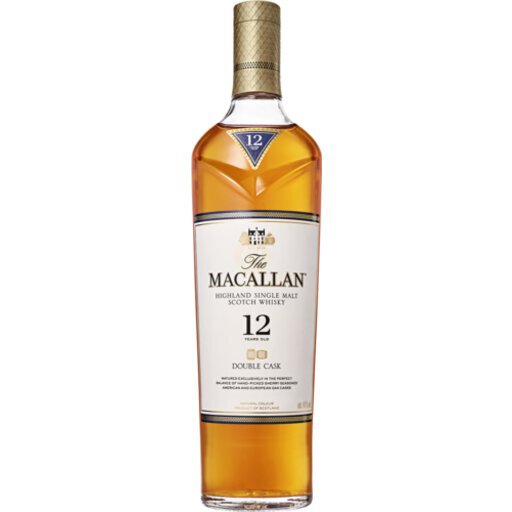 ウイスキー The Macallan 12 Year 700ml Macallan 12yr Double Cask Single Malt Scotch - Twin Liquors