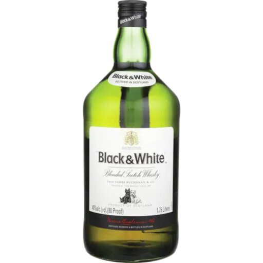 Black And White Blended Scotch Whisky 1.75L - The Well of OKC