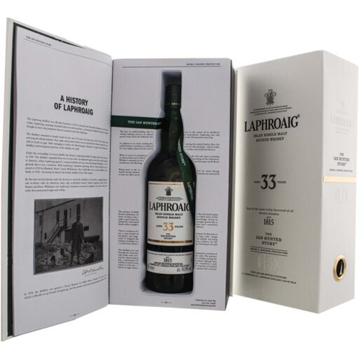 Laphroaig 33 Year Old Single Malt Scotch Whisky 