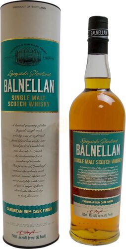 Balnellan Speyside Rum Cask Finish Single Malt Scotch