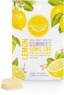 Wyld Cbd Gummies Lemon