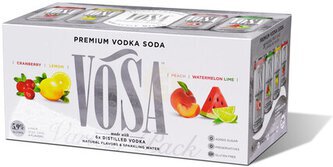 Vosa Vodka Soda Variety 8pk Cans Discontinued