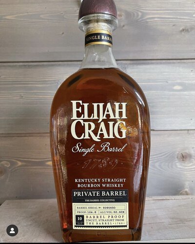 ELIJAH CRAIG BARREL PICK