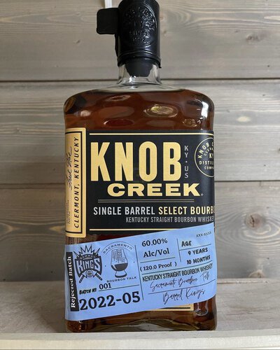 KNOB CREEK SINGLE BARREL SELECT
