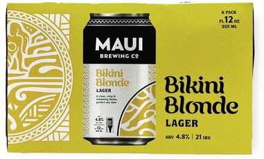 Maui Bikini Blonde Ale 12oz Cans