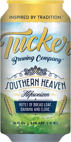 Tucker Brewing Sourthern Heaven Hefeweizen