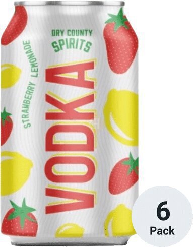 Dry County Strawberry Lemondae Vodka