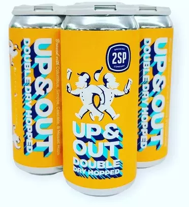 2sp Up & Out Hazy IPA 12oz Cans