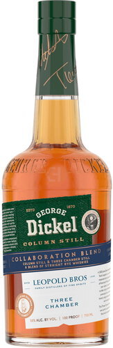 George Dickel and Leopold Bros. Collaboration Blend Rye Whisky