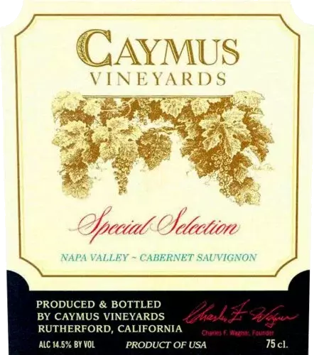 Caymus Cab Special Selection 09