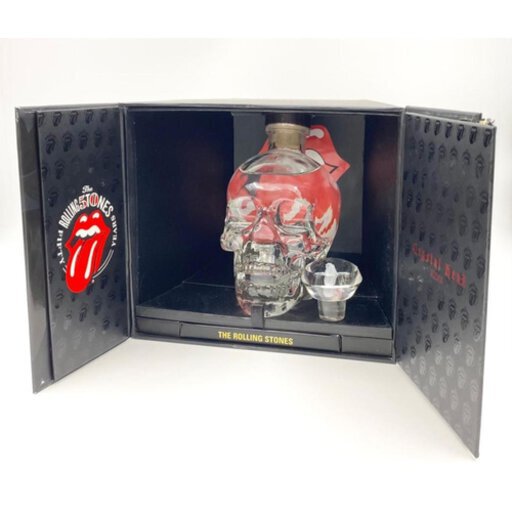 Crystal Head Vodka Rolling Stones Limited Edition - Liquor