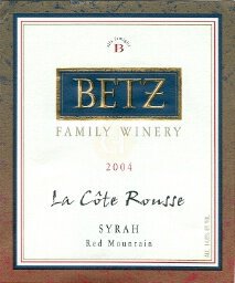 Betz Syrah Cote Rousse